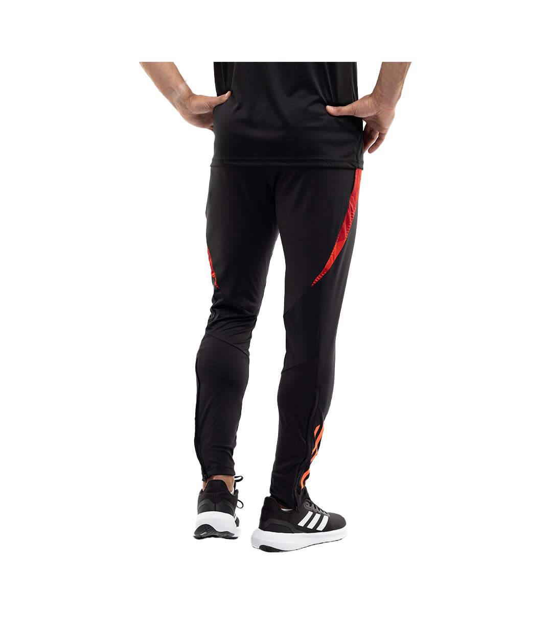 Pantalon De Jogging Tiro Competition Homme Noir Rouge Adidas-2
