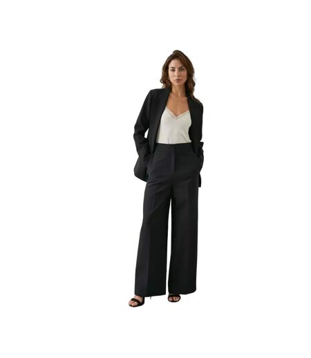 Principles Womens/Ladies Premium Wide Leg Pants (Black) - UTDH6212