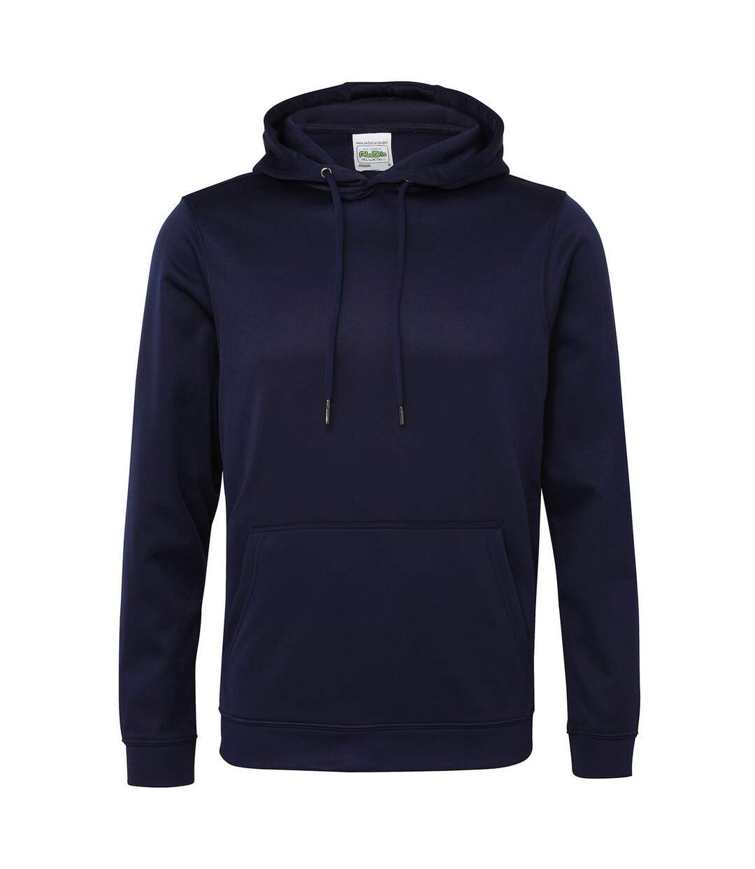 Unisex Adult Polyester Sports Hoodie Oxford Navy Awdis-1