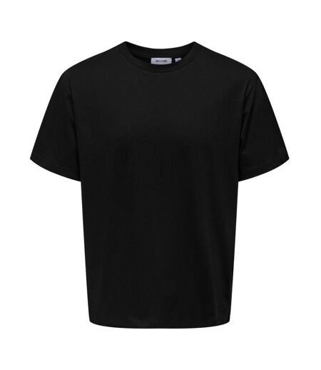 T-shirt noir homme only & sons chinois - l