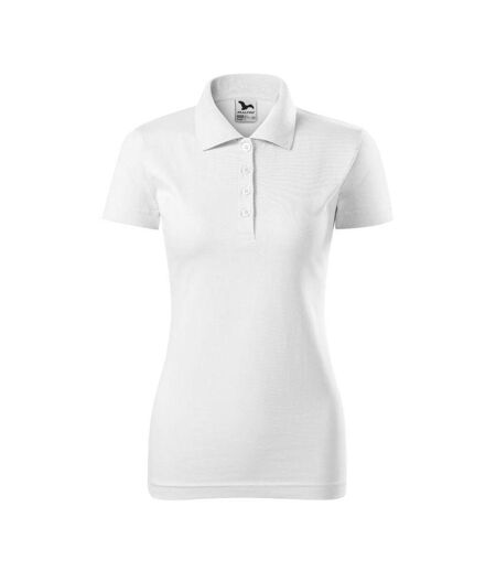 Polo Femme Blanc Malfini