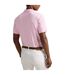 Mens Pima Cotton Slim Short-sleeved Polo Shirt Pink Ralph Lauren-3