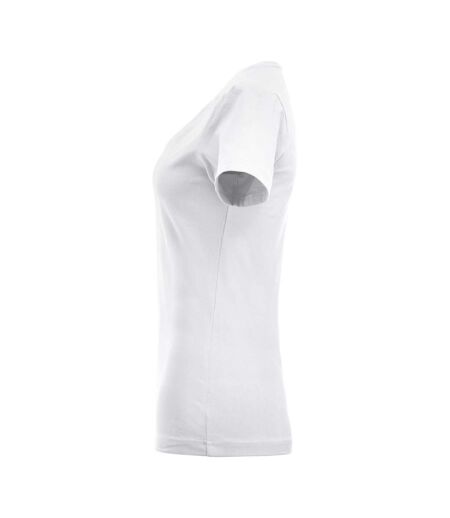 Womens/ladies Arden T-shirt White Clique