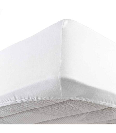 Drap Housse Jersy 160x200cm Blanc
