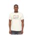 T-shirt chamchee homme blanc cassé Duck and Cover-1