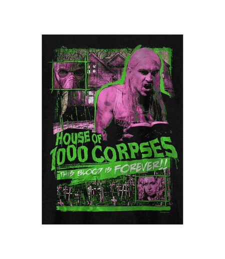 T-shirt house of corpses this blood forever adulte noir Amplified