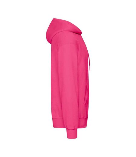Sweat À Capuche Classic Adulte Fuchsia Fruit Of The Loom