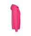 Sweat À Capuche Classic Adulte Fuchsia Fruit Of The Loom-3
