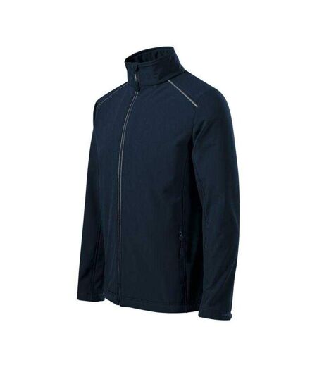 Veste Softshell Valley Homme Bleu Marine Malfini
