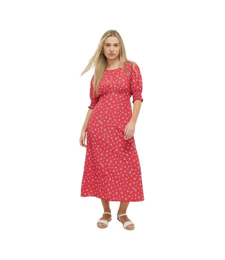 Robe mi-longue femme rouge Dorothy Perkins