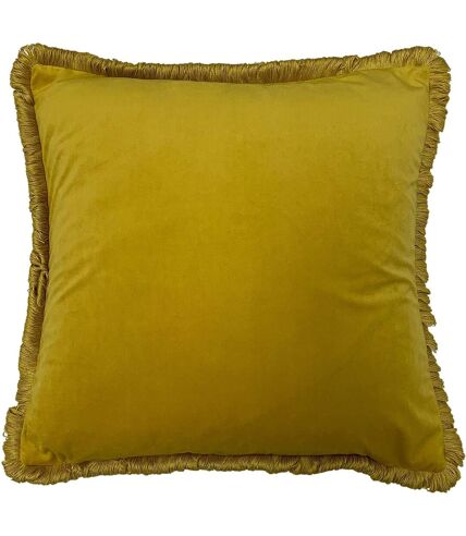 Furn Fleura Cushion Cover (Ochre Yellow) (One Size)