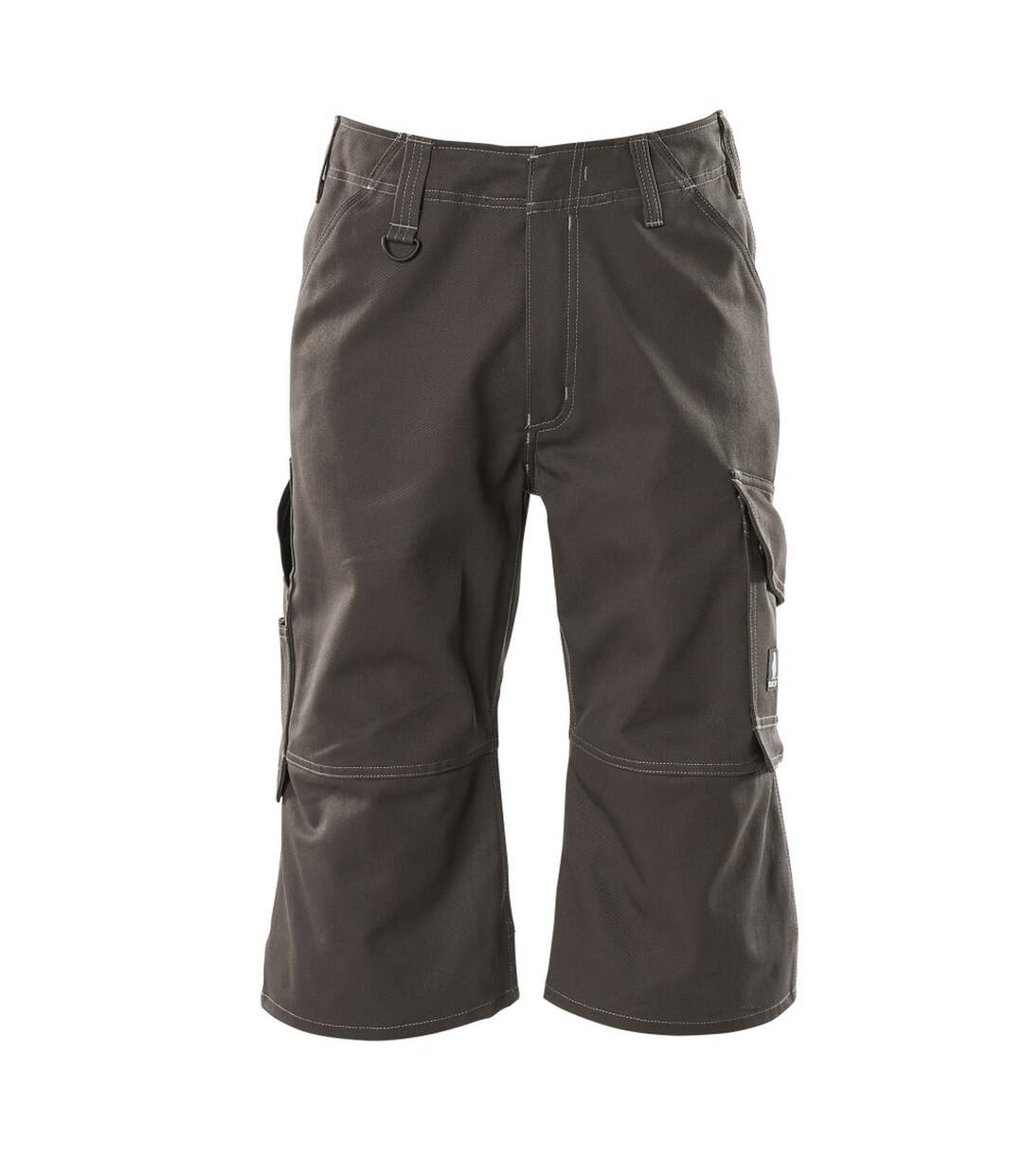 Mens Industry Hartford Long Length Work Shorts Dark Anthracite Mascot-1