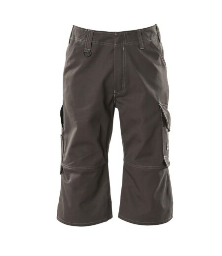 Mens Industry Hartford Long Length Work Shorts Dark Anthracite Mascot