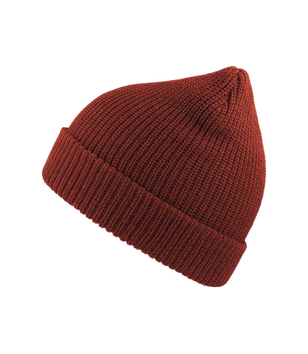 Atlantis Woolly Wool Blend Beanie (Rust) - UTAB486-1