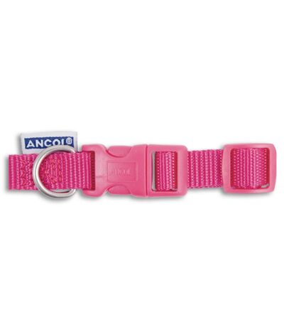 Ancol Pet Products Heritage Adjustable Quick Release Collar (25-50cm (Size 2-5)) (Raspberry) - UTVP1040