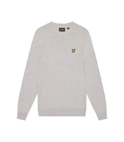 Pull homme gris clair chiné Lyle & Scott Lyle & Scott