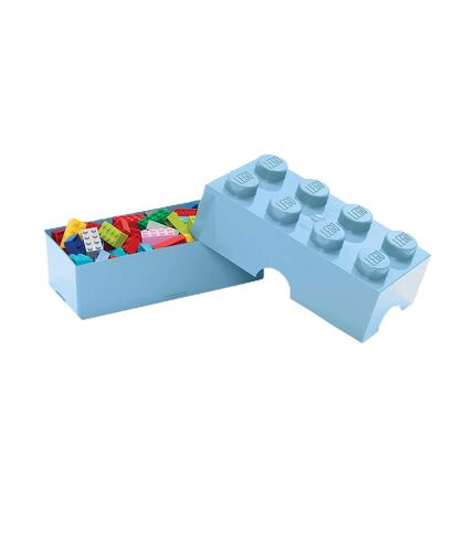 Boîte à repas 6 cm x 20 cm x 10 cm bleu clair Lego