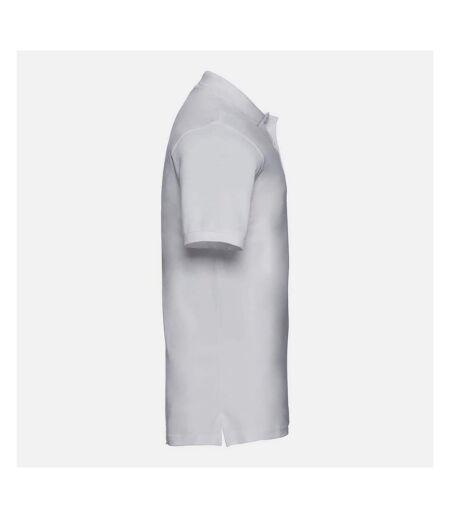 Russell Mens Classic Cotton Pique Polo Shirt (White) - UTRW9954