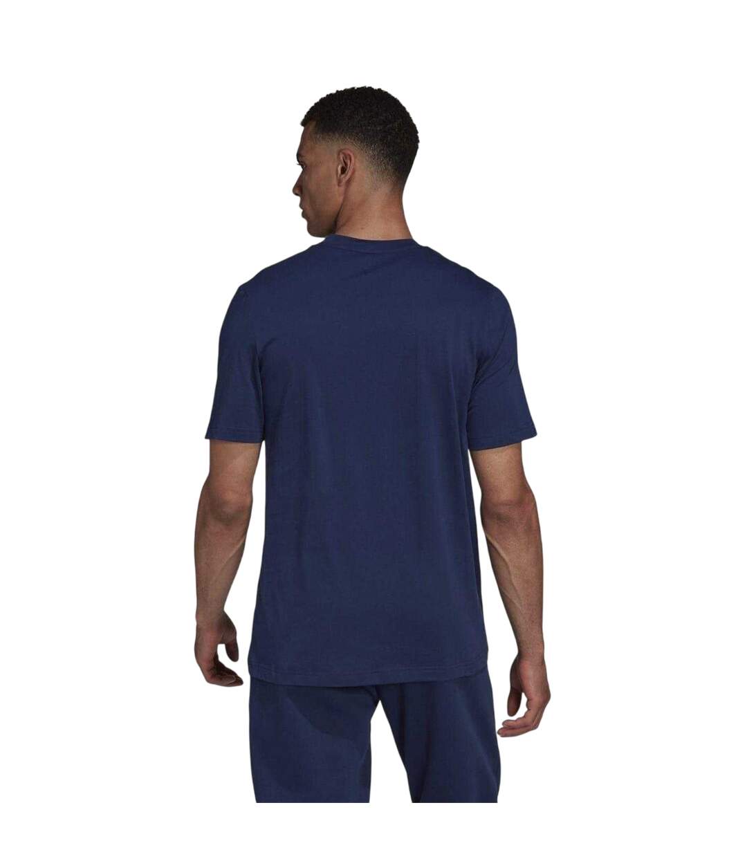 T-shirt Entrada Homme Bleu Marine Adidas-3