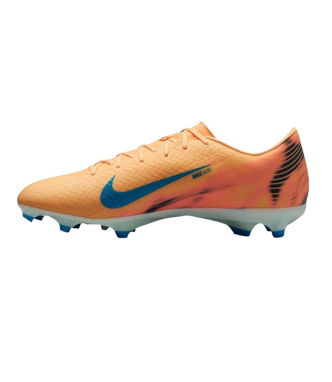Chaussures De Foot Pour Terrain Ferme Zoom Mercurial Vapor Homme Orange Melon Nike-2
