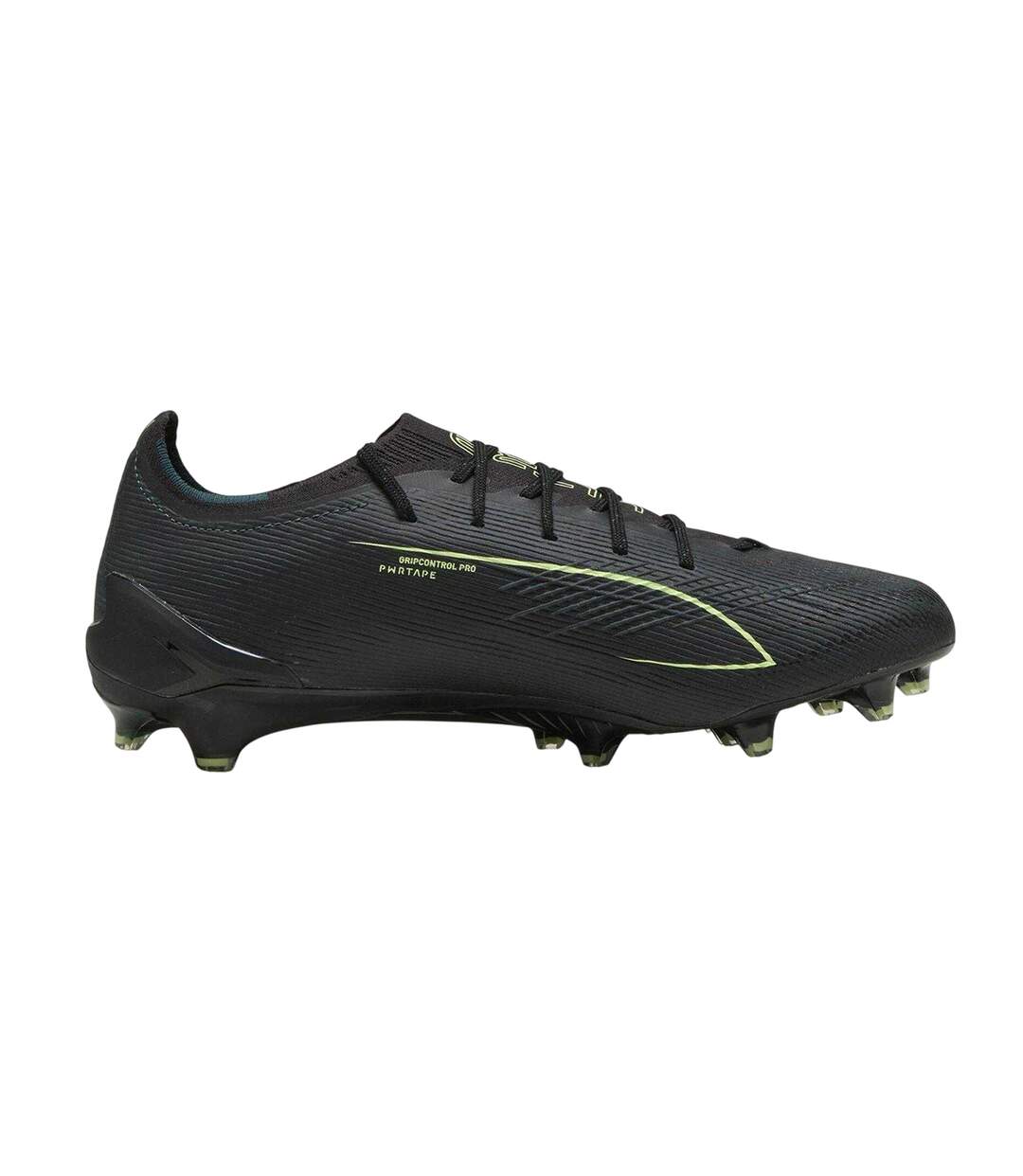 Mens Ultra 6 Match Firm Ground Football Boots  Black Puma-1
