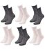 Chaussettes Femme WINTER SOCKS Pack de 6 Paires 0147 GAUFREE LAINE