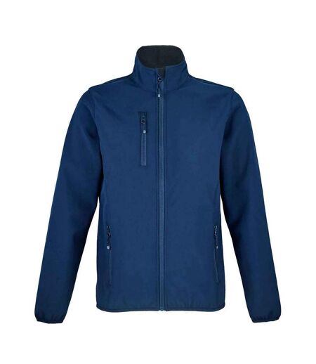 SOLS Womens/Ladies Falcon Softshell Recycled Soft Shell Jacket (Abyss Blue)