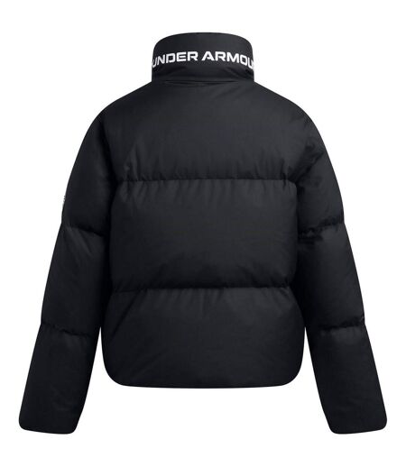 Womens/ladies Puffer Jacket Black Under Armour