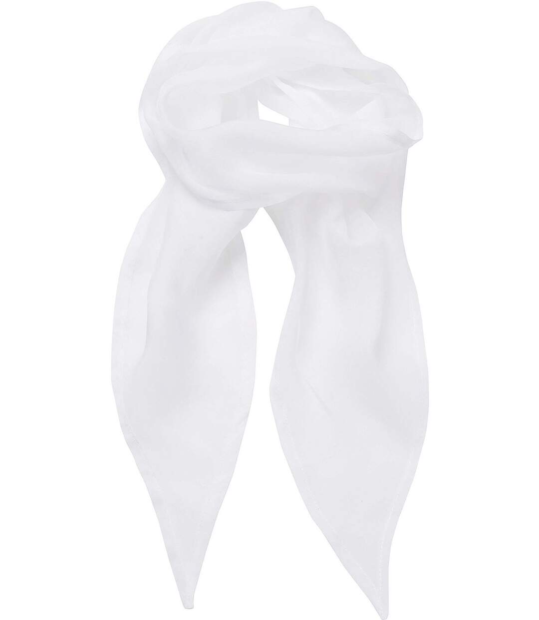 Foulard mousseline - PR740 - blanc-2