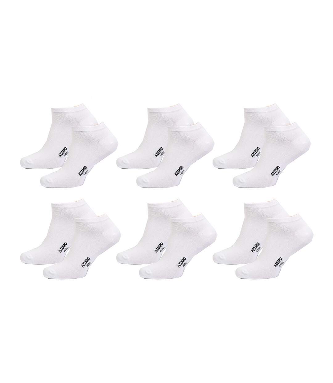 Chaussettes homme AZZARO Confort et qualité -Assortiment modèles photos selon arrivages- - Pack de 6-1