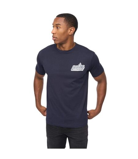 Mens Jampstead T-shirt Navy Crosshatch