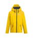 Womens/ladies Bayletta Grid Distress Waterproof Jacket Spring Yellow Regatta-1