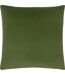 Evans Lichfield Sunningdale Velvet Throw Pillow Cover (Olive) (50cm x 50cm)