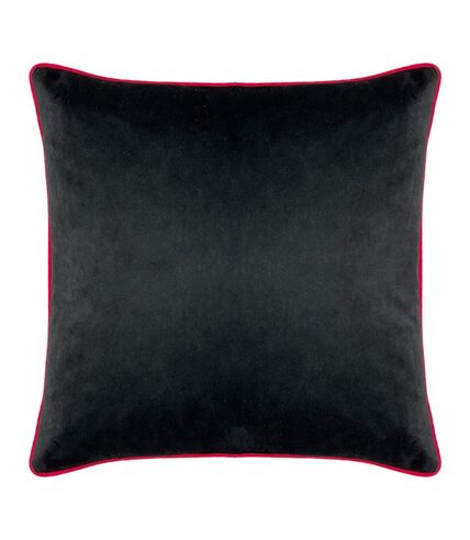 Serpentine animal print cushion cover one size pink/charcoal Furn