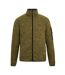 Mens Newhill Marl Full Zip Fleece Jacket Wood Brown Regatta-1