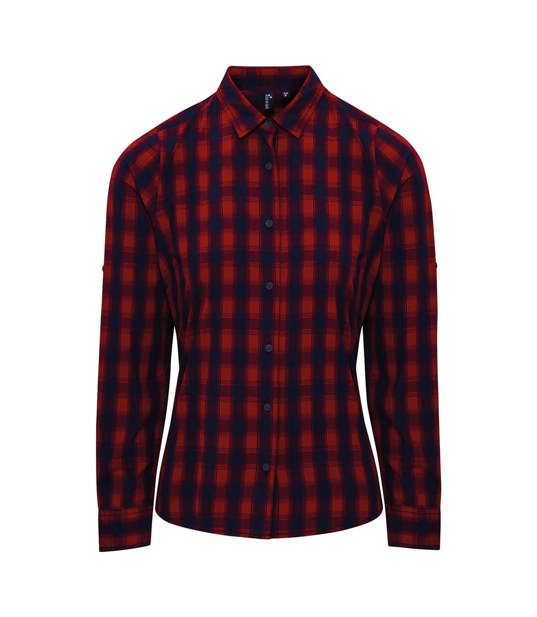 Chemisier Mulligan Femme Rouge Bleu Marine Premier-1