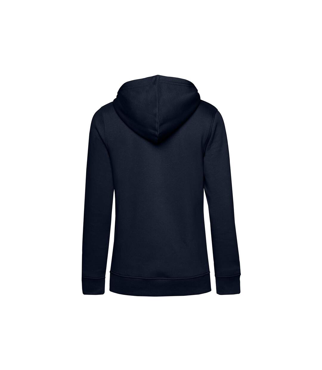 Sweat à capuche femme bleu marine B&C-2