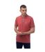Mens Earl Pique Polo Shirt Red Original Penguin-2