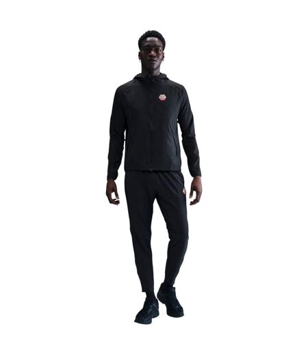 Veste Motif/style Swoosh City Run Homme Noir Rouge Nike