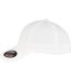 Casquette de baseball alpha shape adulte blanc Flexfit-3