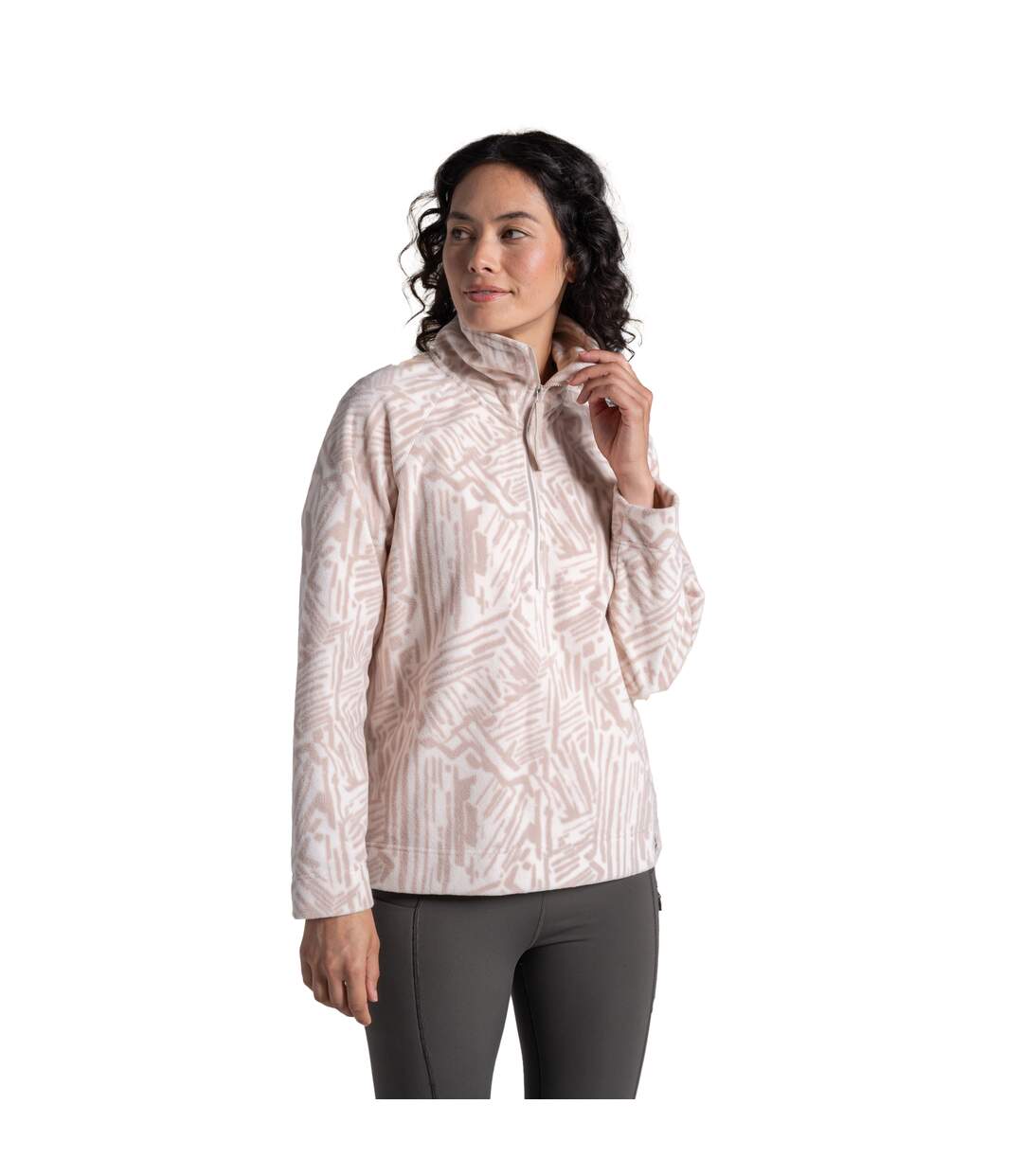 Haut Polaire Motif/style Imprimé Graphique Annjela Femme Champignon Clair Craghoppers-4