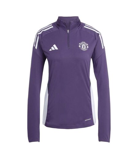 Haut Entraînement Motif/style Manchester United Fc 2025/2026 Femme Rouge Adidas