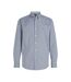 Mens Checked Regular Long-sleeved Shirt Sweet Blue Tommy Hilfiger-2