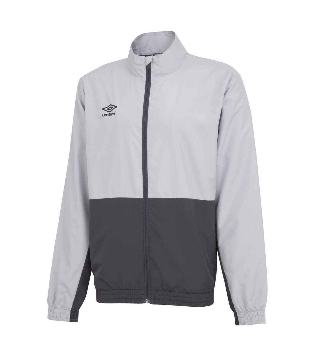 Umbro Mens Woven Training Jacket (High Rise Gray/Carbon)