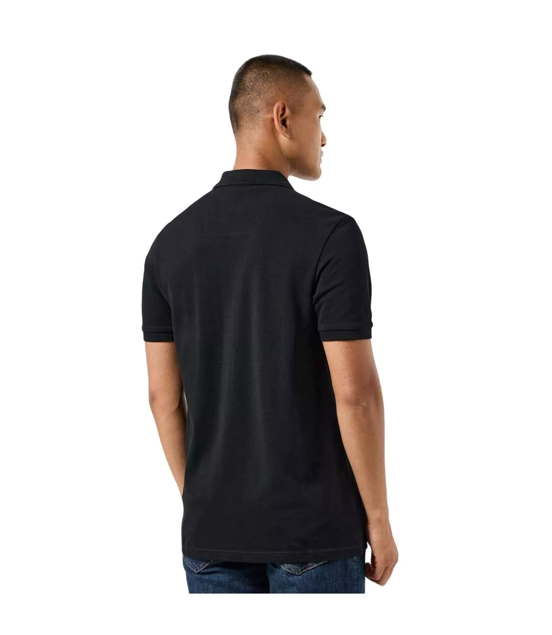 Polo Style À Carreaux Spence Homme Noir Weekend Offender-3