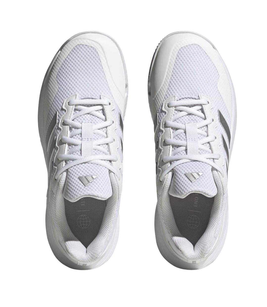 Chaussures De Tennis Motif/style 3 Rayures Gamecourt 2.0 Femme Blanc Adidas-4