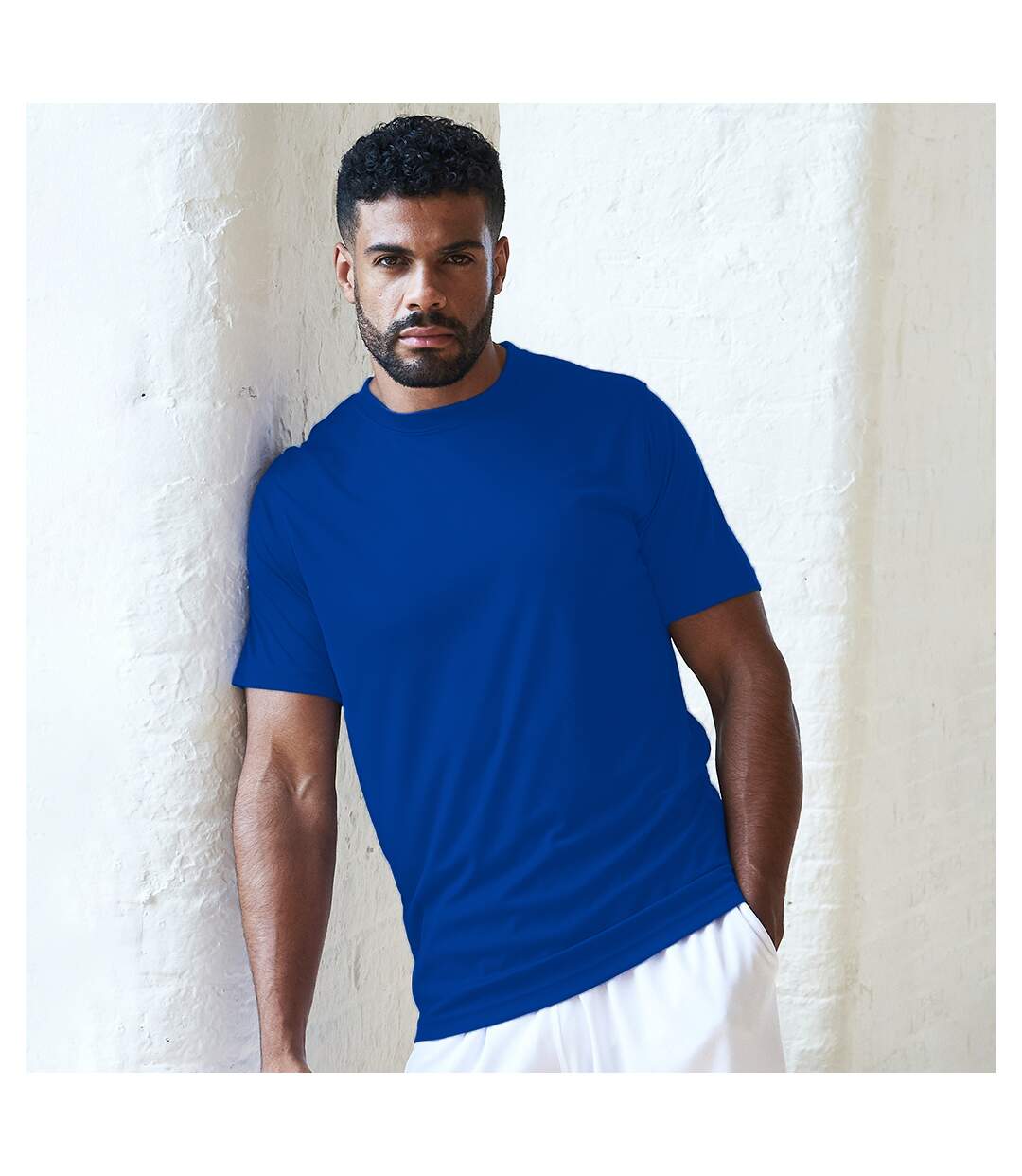 Just cool t-shirt sport homme bleu roi AWDis-2