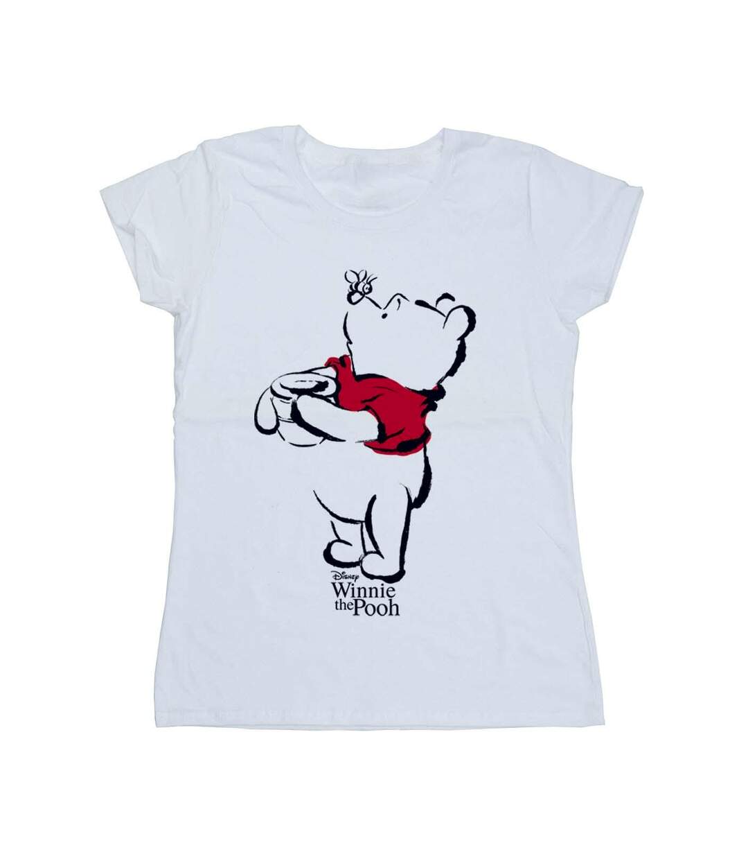 Disney T-shirt en coton Winnie The Pooh - Femme/Ladies (Blanc) - UTBI44839-1