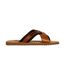 Mules Plates Cuir Kaporal Janel-2