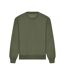 Unisex adult signature heavyweight sweatshirt earthy green Awdis-1